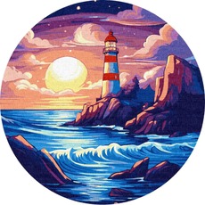 KHO-R1044 Картина за номерами - На березі океану ©art_selena_ua