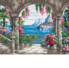 Картина по номерам Райское место KHO2235