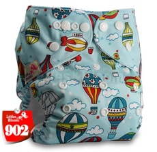 Многоразовый подгузник Littles and bloomz Воздушные шары