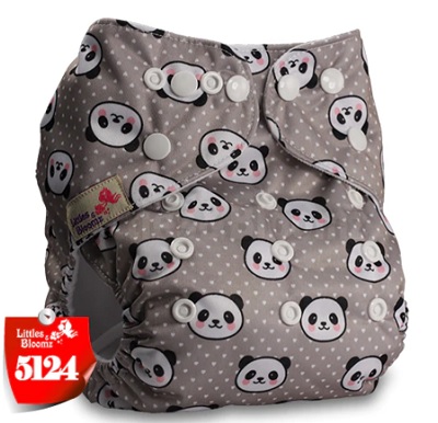 Многоразовый подгузник Littles and bloomz Панда
