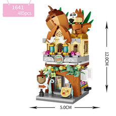 Конструктор Loz mini blocks 1641 Ореховый магазин