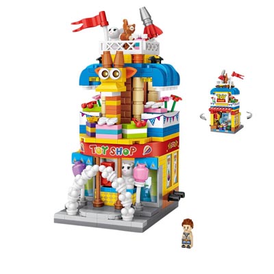 Конструктор Loz mini blocks 1643 Магазин игрушек