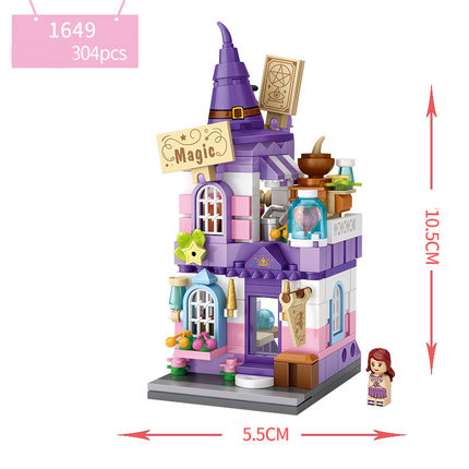 Конструктор Loz mini blocks 1649 Домик волшебницы