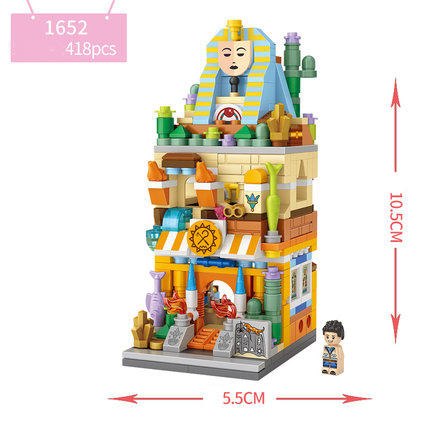 Конструктор Loz mini blocks 1652 Музей Египта