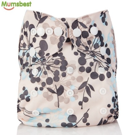 Многоразовый подгузник Mumsbest Цветы