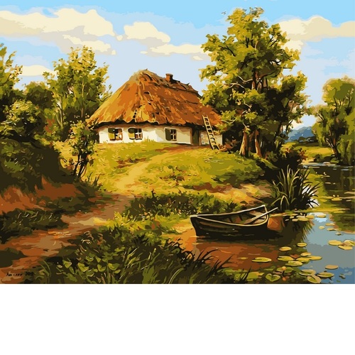 Домик возле пруда (VP356)
