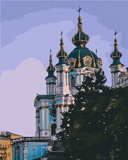 KHO3603 Картина за номерами - Частинка Києва