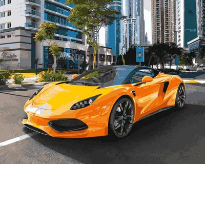 Картина раскраска Babylon Арринера Гуссария VP1027 40 х 50 см