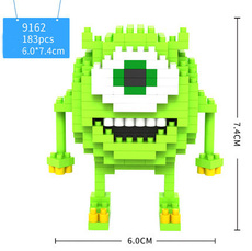 Конструктор Loz mini blocks 9162 Майк Вазовский