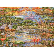 Набір для вишивання хрестиком LETISTITCH Wild Africa L9941 