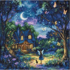 Набір для вишивання хрестиком LETISTITCH Luna's Garden L9942 