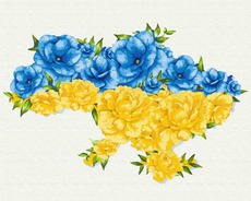 BS53081 Картина за номерами Квітуча Україна ©Svetlana Drab