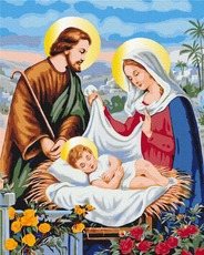 BS53395 Картина за номерами Свята родина