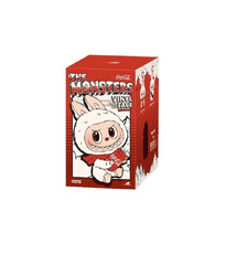 Іграшка сюрприз  Лабубу м'який брелок Labubu THE MONSTERS COCA-COLA SERIES для сумки кола м’яка іграшка