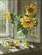 Набір для вишивання Gallery Stitch 020 Соняхи на підвіконні