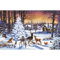 Набор для вышивания LETISTITCH Christmas Wood LETI 947