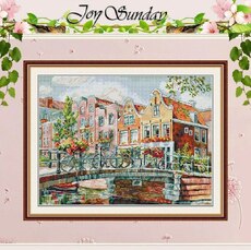 JoySunday Набір для вишивання Amsterdam
