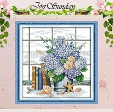 JoySunday Набір для вишивання Blue Elegant