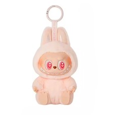 Брелок м'яка іграшка плюшева Labubu The Monsters Exciting Macaron Рожевий
