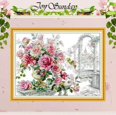 JoySunday Набір для вишивання The Rose In Bloom
