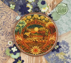 Набір для вишивання Stitching Land Art Nouveau 010 Осіння Пасіка