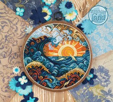 Набір для вишивання Stitching Land Art Nouveau 001 Океан