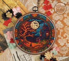 Набір для вишивання Stitching Land Art Nouveau 002 Повнолуння