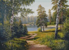 Набір для вишивання Gallery Stitch 031 Стежка через ліс