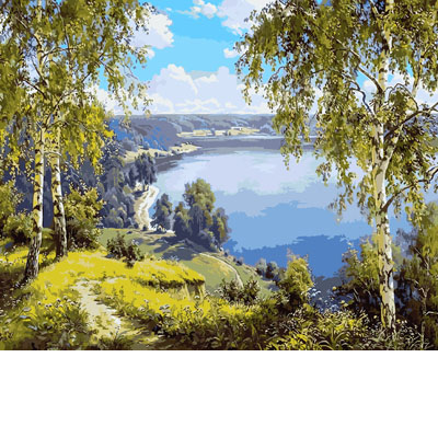 Картина раскраска Babylon Родной край VP960 40 х 50см